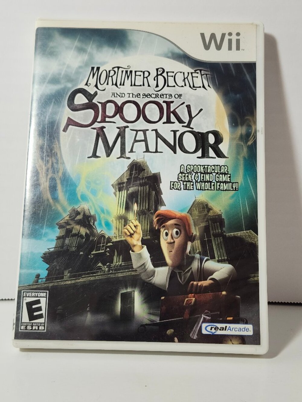Mortimer Beckett Secrets Spooky Manor Nintendo Wii CIB Tested
